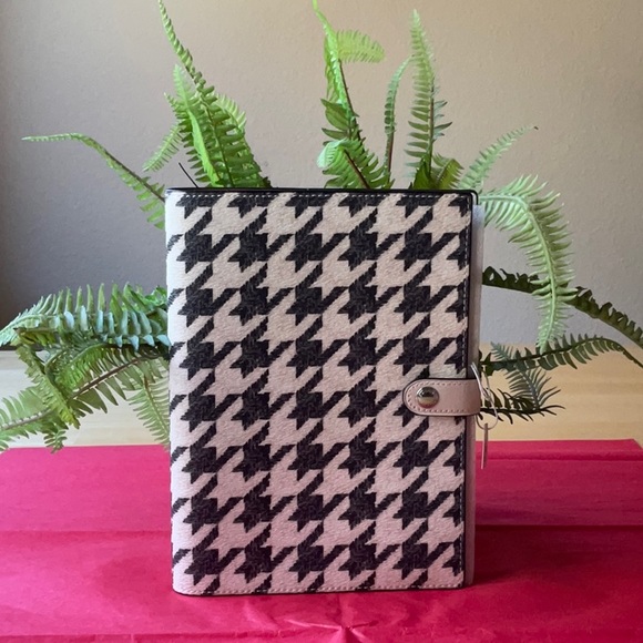 Coach Other - 📓  COACH NOTEBOOK WITH HOUNDSTOOTH PRINT 📓 NWT 📓